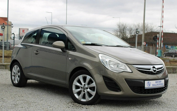 Opel Corsa cena 18900 przebieg: 168000, rok produkcji 2013 z Wąbrzeźno małe 172